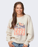 dreamers unite ladies boxy crew (2 colors, 2 designs)