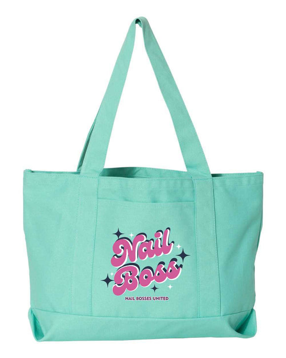 NAIL BOSSES 2024 pigment dyed tote