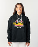 ccrs volleyball ladies hooded sweatshirt
