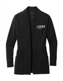 ccrs ladies microterry cardigan (2 colors)
