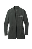 ccrs ladies microterry cardigan (2 colors)