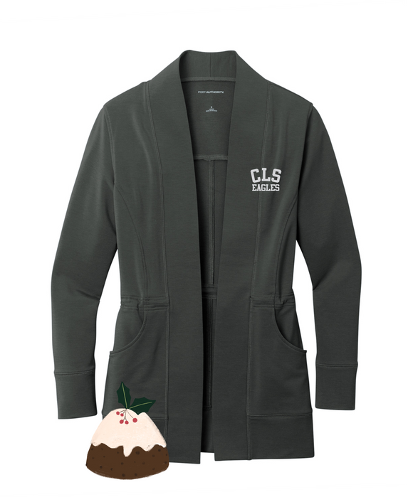 CLS HOLIDAY 2023 ladies microterry cardigan