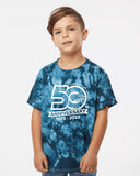 CLS 2023 50th anniversary toddler, youth & adult tie dye tee