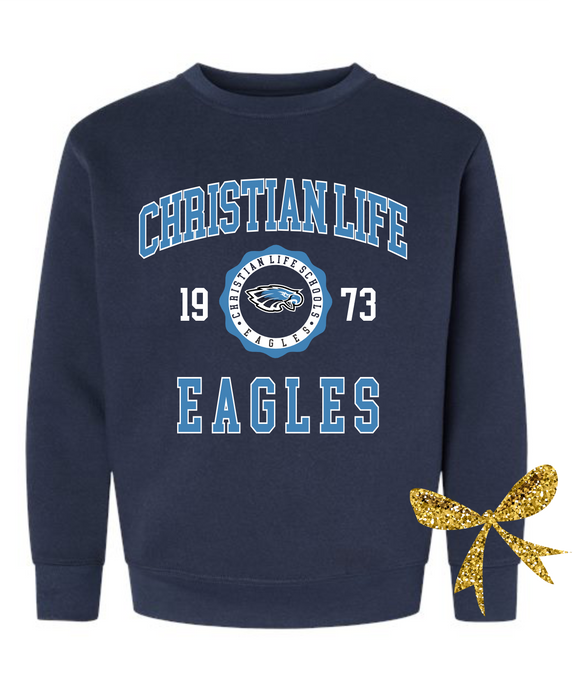 CLS HOLIDAY 2023 youth and toddler crewneck sweatshirt