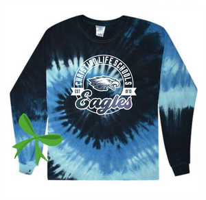 CLS HOLIDAY 2023 youth and adult tie dye long sleeve