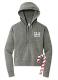 CLS HOLIDAY 2023 ladies triblend 1/2 zip pullover