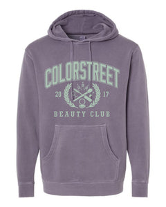 CS collegiate unisex pigment dyed hoodie
