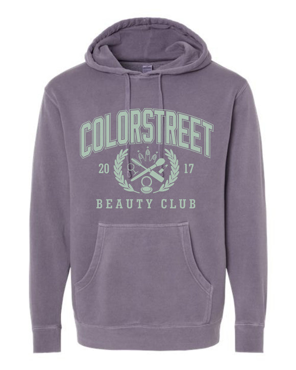 CS collegiate unisex pigment dyed hoodie