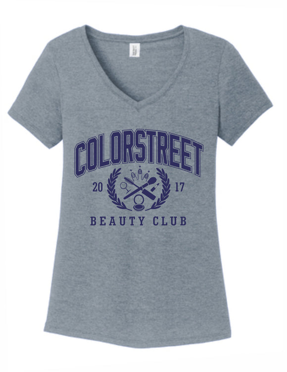 CS collegiate ladies triblend v-neck