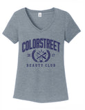 CS collegiate ladies triblend v-neck