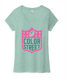 CS eras tour ladies triblend v-neck