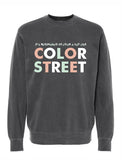 CS it's beginning to look...unisex pigment dyed crewneck sweatshirt