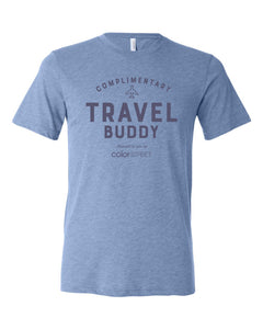 colorstreet travel buddy unisex tee (6 color choices)