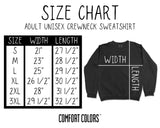 guilford xc unisex garment washed crew (3 colors, 4 designs)