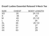 RDDT ladies relaxed v-neck (3 colors)