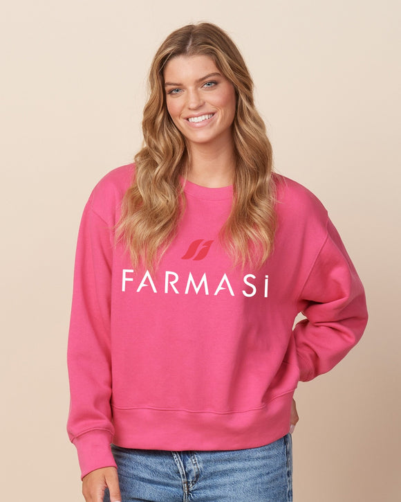 farmasi ladies boxy crew (2 colors)