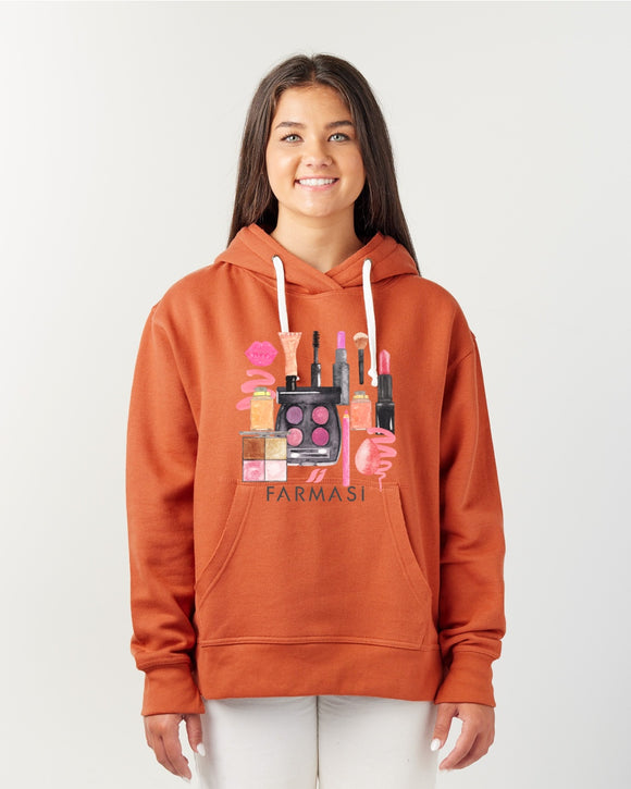 FARMASI COSMETICS ladies hooded sweatshirt