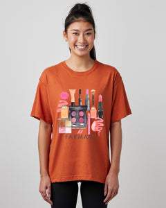 FARMASI COSMETICS ladies boxy tee