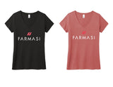 farmasi ladies triblend v-neck (3 colors)