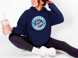 guilford soccer hooded sweatshirt (3 color, 5 design choices)