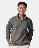 guilford soccer garment dyed 1/4 zip (2 color choices)