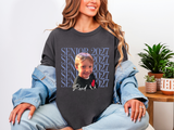 senior 2027 guilford boys garment dyed tee