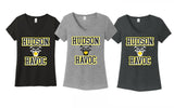 HH ladies triblend v-neck tee