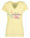 CS jamaica 2023 ladies relaxed v-neck (3 design options)