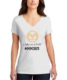 MM CONVENTION ladies triblend v-neck (2 colors, 2 designs)
