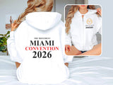 MM CONVENTION unisex zip hoodie (2 colors, 2 designs)
