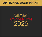 MM CONVENTION ladies triblend v-neck (2 colors, optional back print)