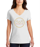 MM CONVENTION ladies triblend v-neck (2 colors, optional back print)