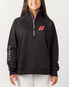 FARMASI luxe life ladies 1/4 zip sweatshirt (3 colors)