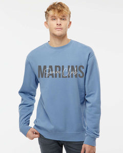 marlins 2025 adult pigment dyed unisex crew
