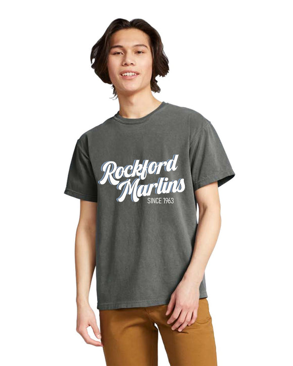 marlins 2025 youth & adult garment dyed tee