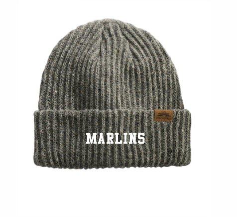 marlins 2023 embroidered dock beanie