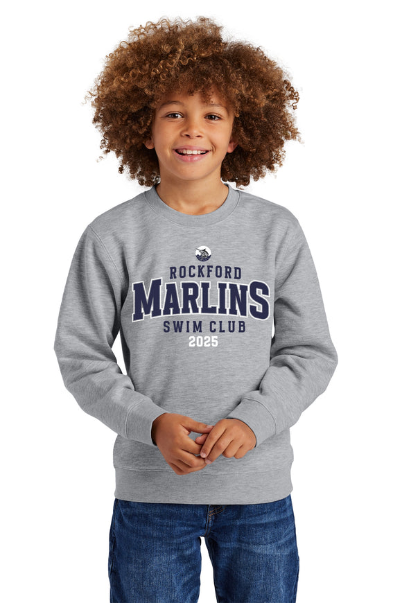 MARLINS 2025 team unisex crew sweatshirt