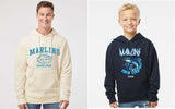marlins 2023 youth unisex hoodie
