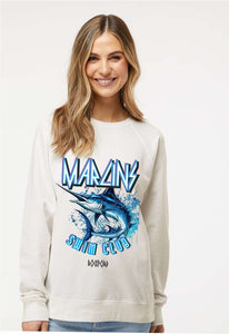 marlins 2023 adult lightweight crewneck sweatshirt
