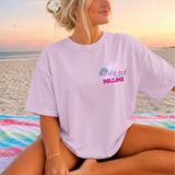 miami 2026 garment washed unisex tee