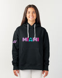 miami 2026 LOGO ladies hooded sweatshirt