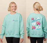 RDDT MIAMI ladies boxy crew