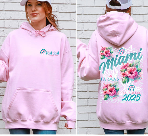 RDDT MIAMI basic hoodie (2 colors)