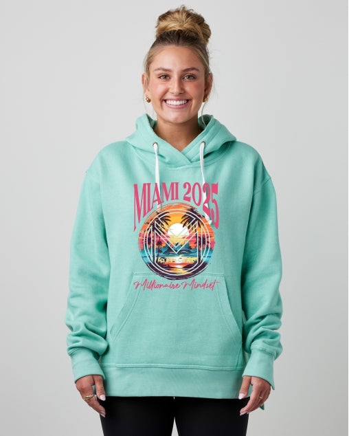 MIAMI ladies hooded sweatshirt