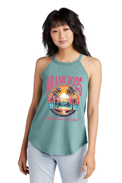 MIAMI ladies triblend rocker tank