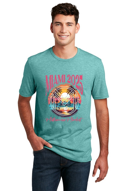 MIAMI unisex triblend tee