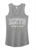 MNTS ladies racerback tank