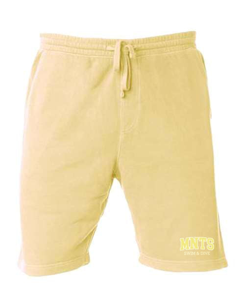 MNTS adult unisex pigment dyed sweatshorts