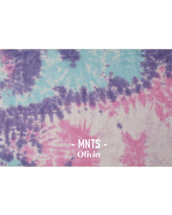 MNTS tie dye beach towel
