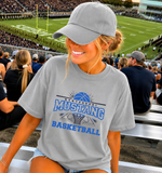 montessori boys basketball garment dyed tee (4 color options)